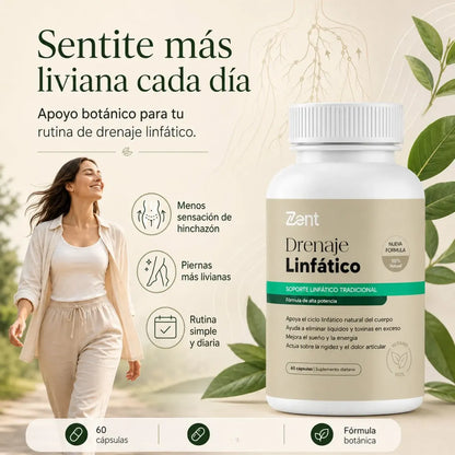 3X2Suplemento Drenaje Linfático Zent 60