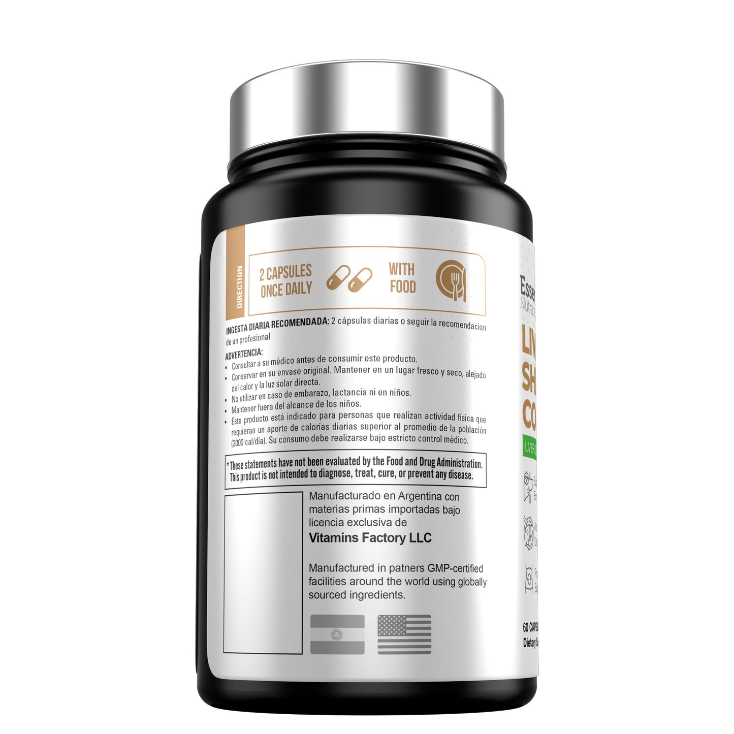 Liver Shield Complex lateral información