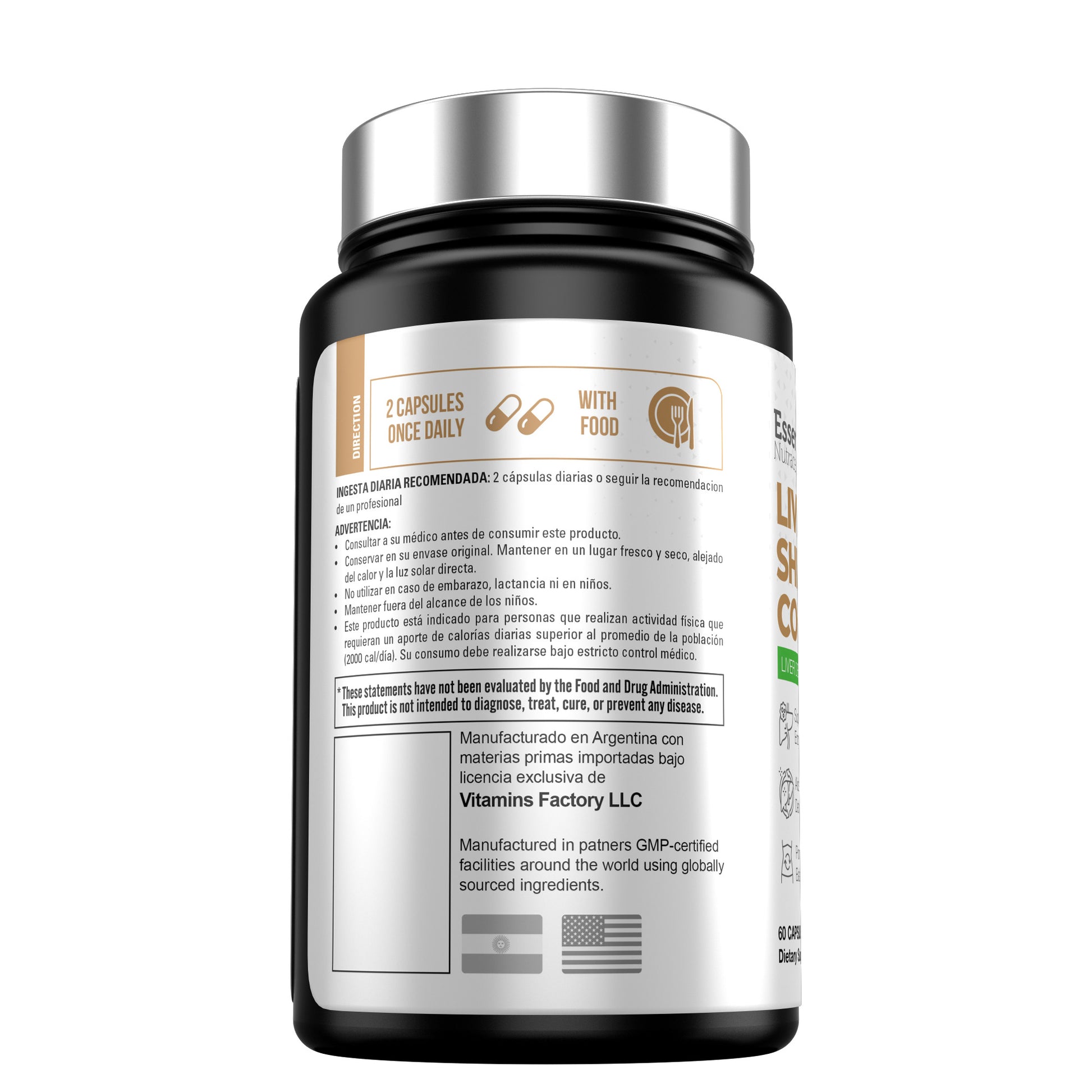 Liver Shield Complex lateral información